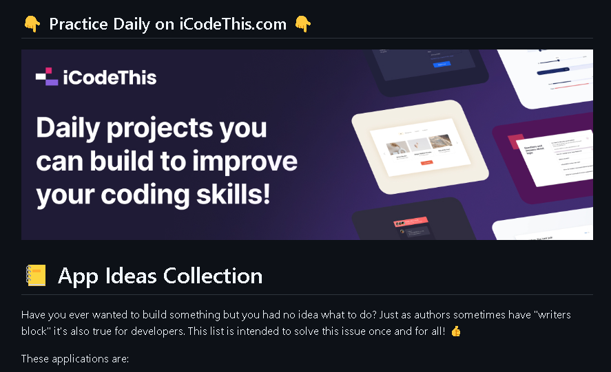 app-ideas-collection