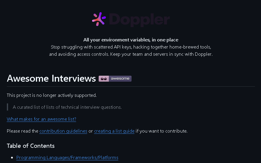 awesome-interview-questions