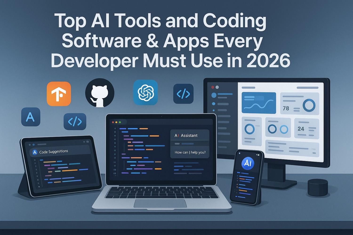 Top AI Tools and Coding Software & Apps Every Developer Must Use in 2026