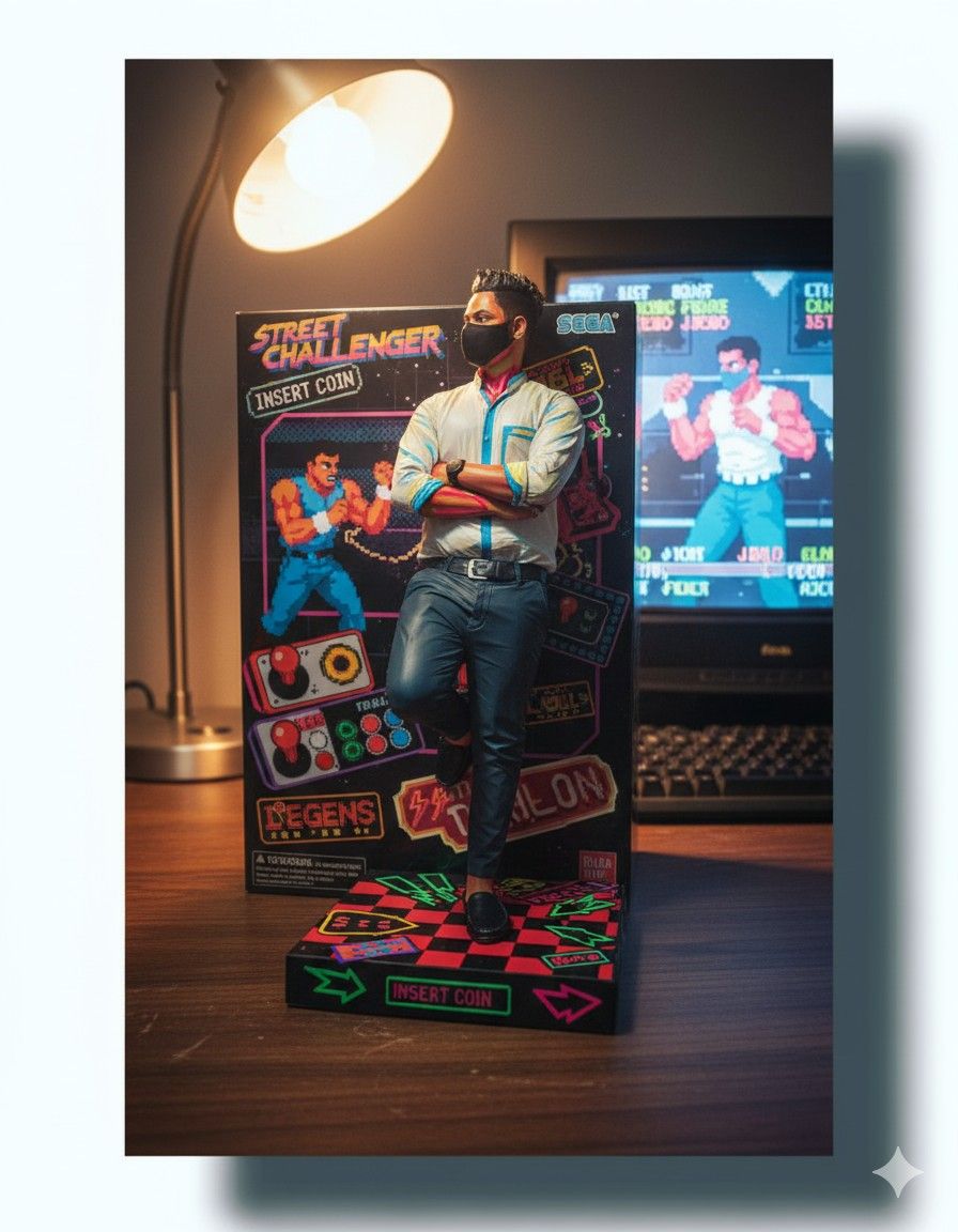 Retro Arcade Toy Box Edition