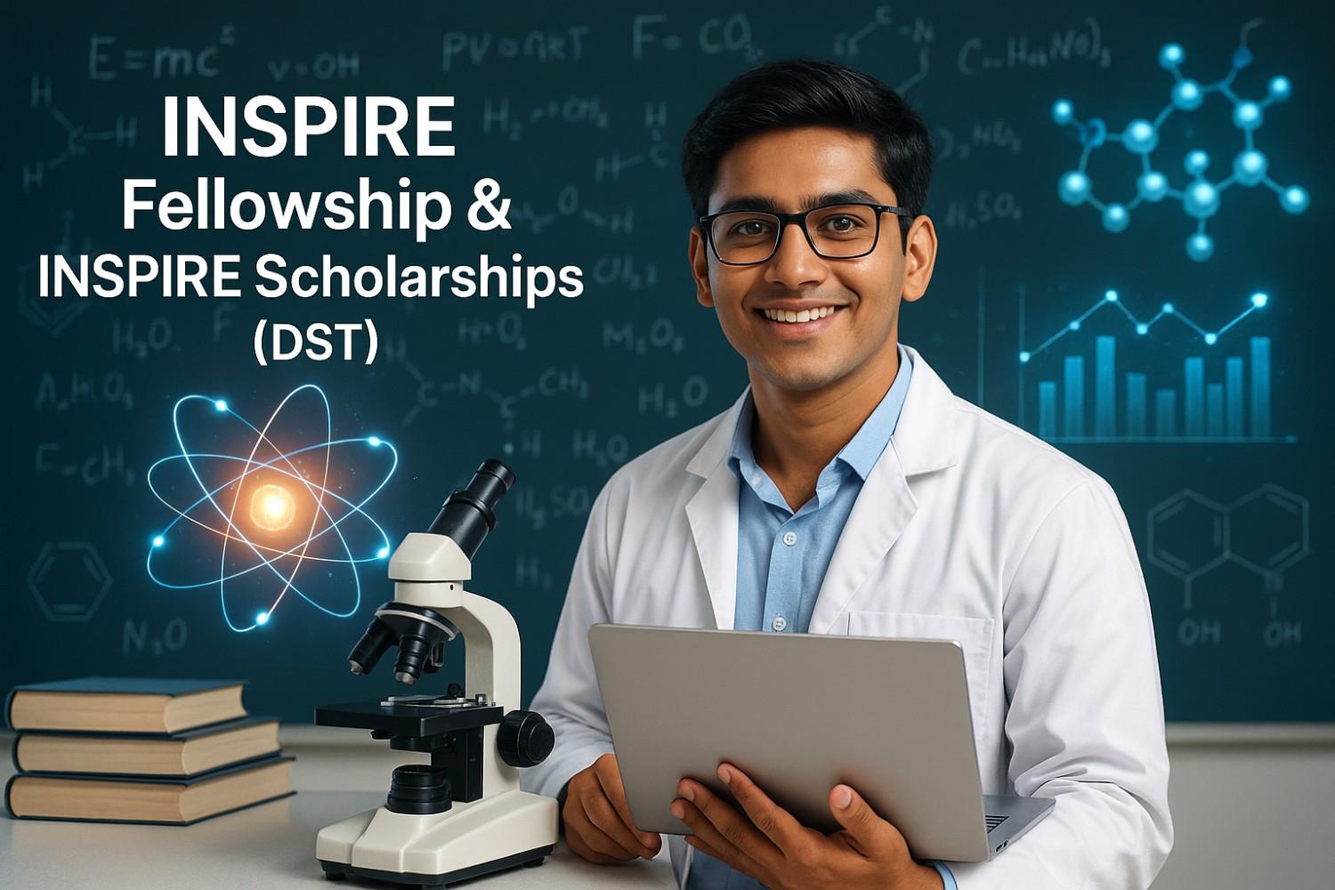 INSPIRE Fellowship & INSPIRE Scholarships (DST) 