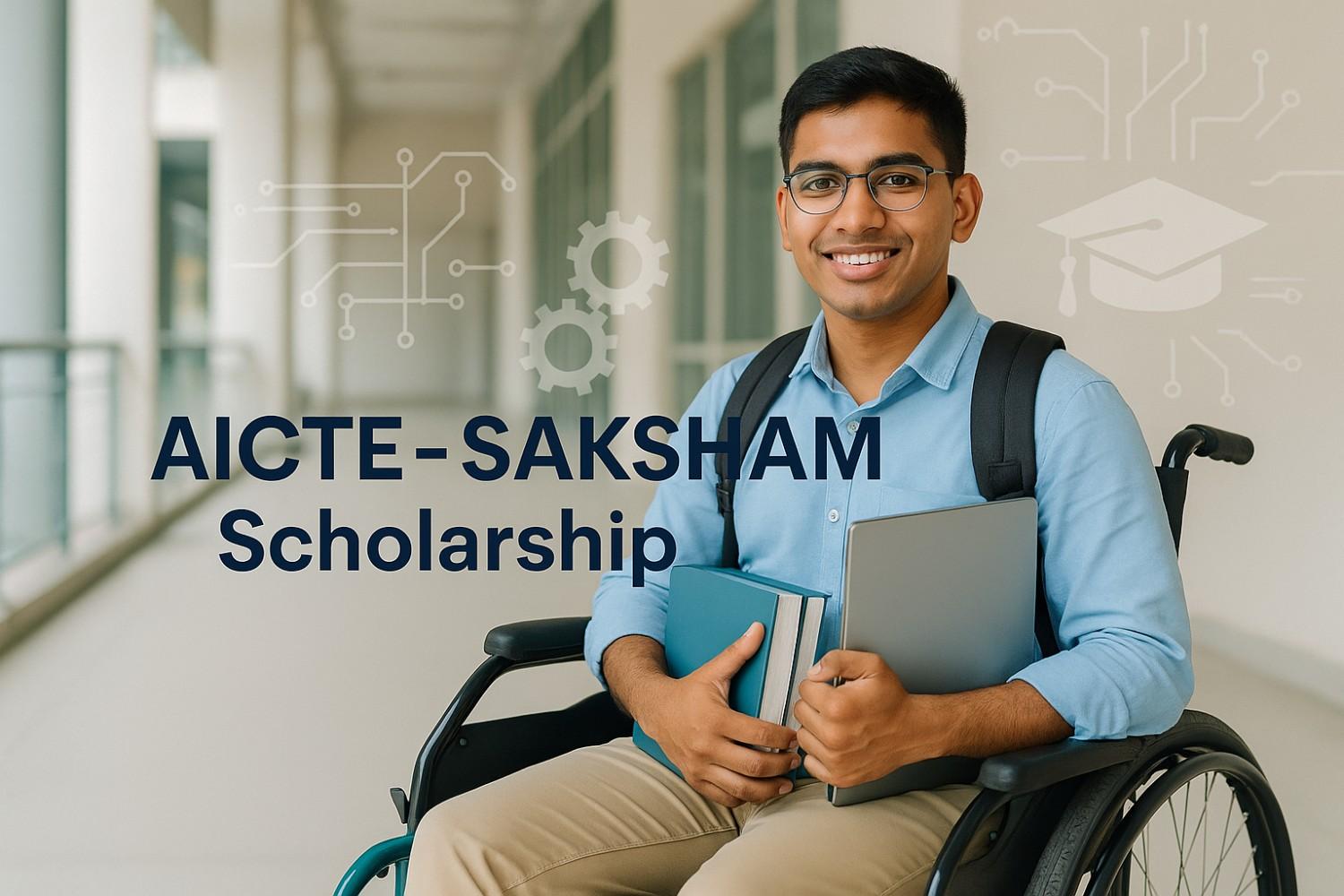 AICTE – SAKSHAM Scholarship (for specially-abled students)