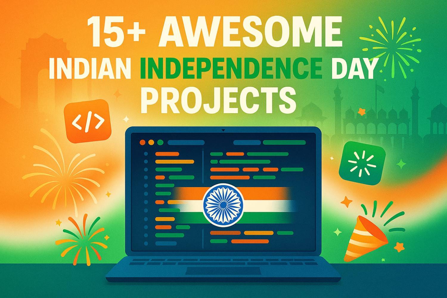 Awesome Indian Independence Day Projects 