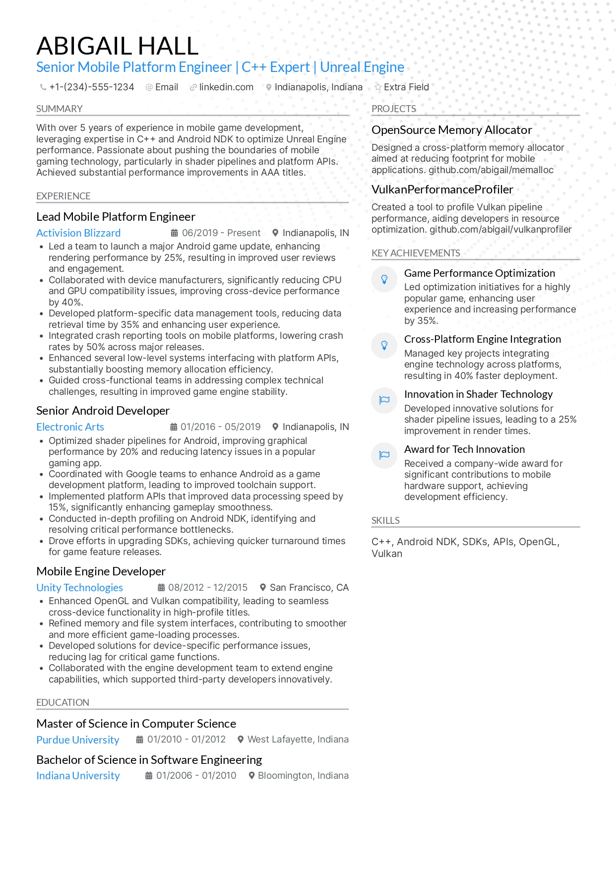 Resume Template 2